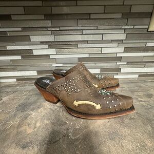 Dan Post women's Western clogs/ mules sz7